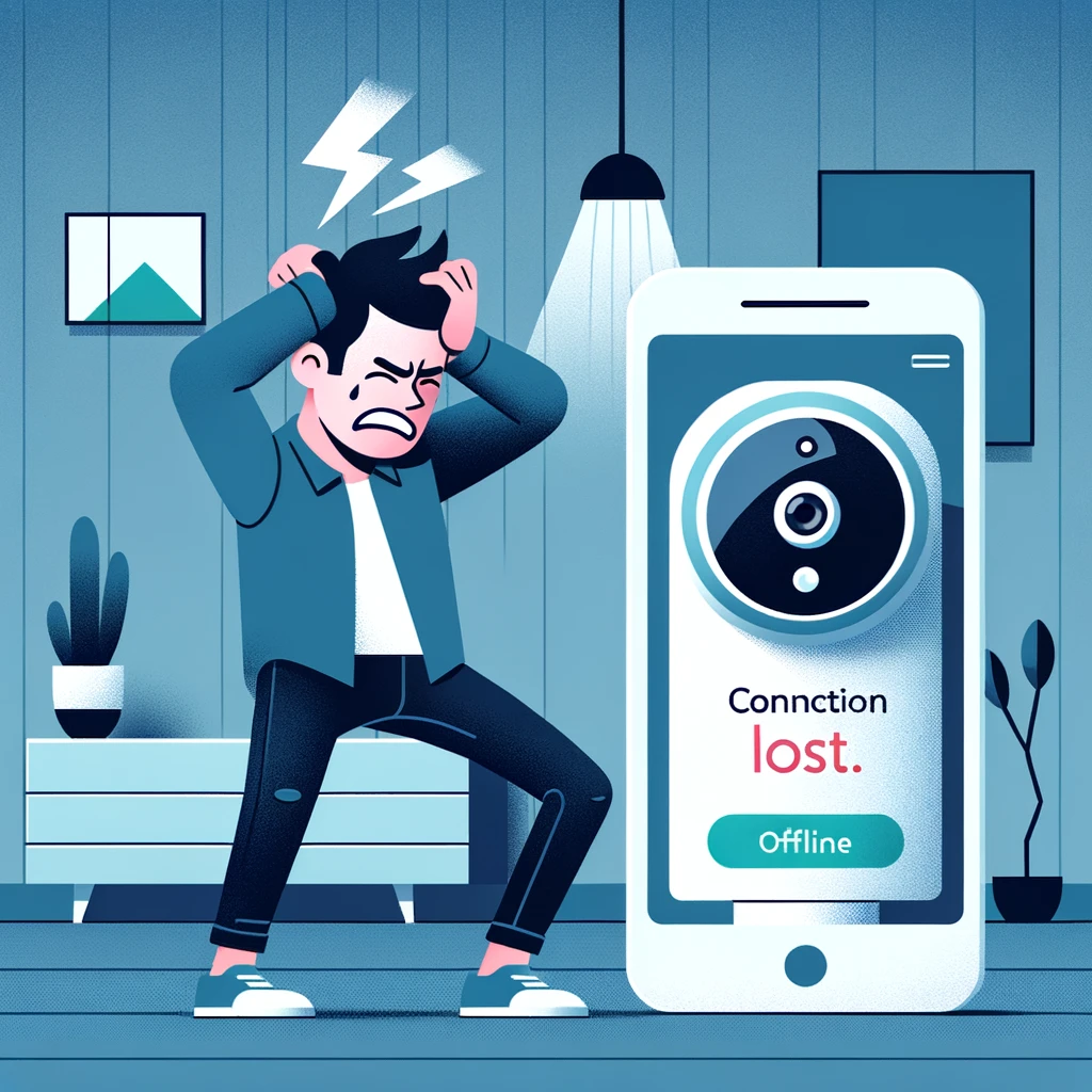 wi-fi camera offline