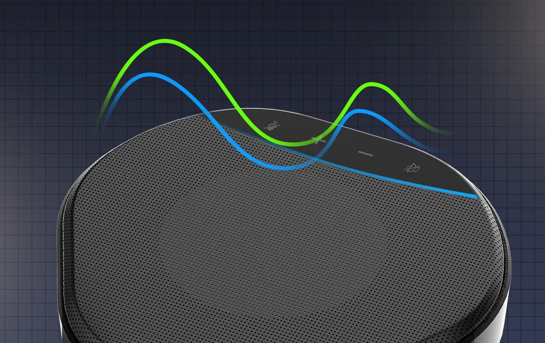 speakerphone m6 has 48KHz sampling rate and -38dBFs sensitivity