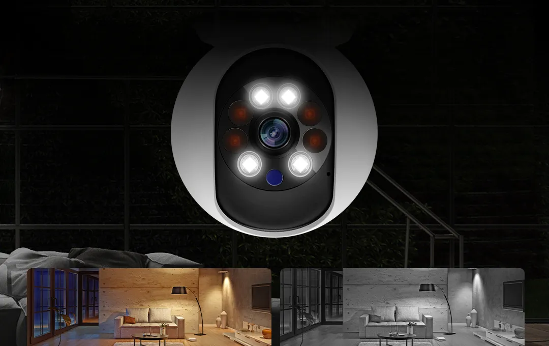 wifi camera P100A with all color night vision
