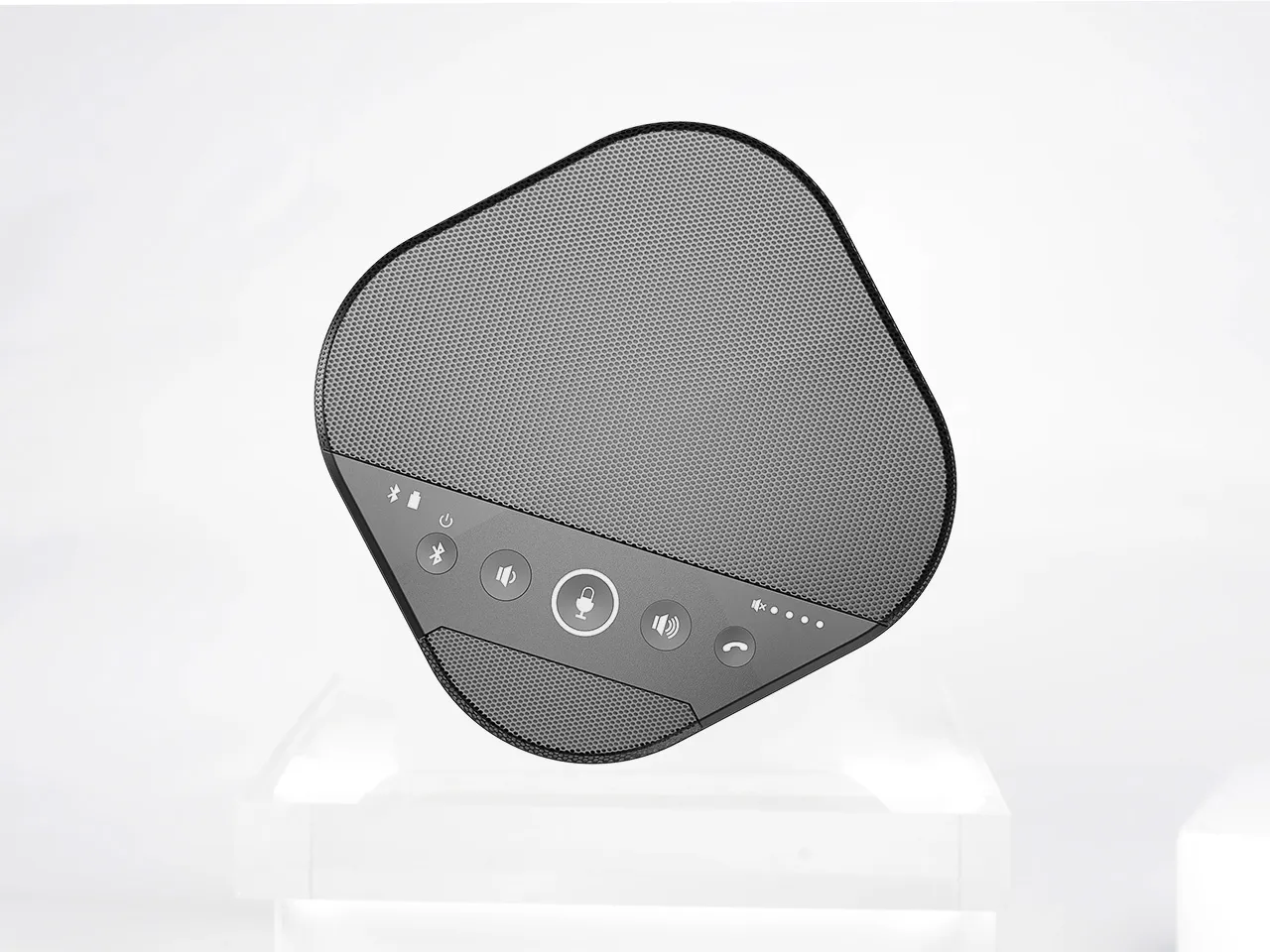 speakerphone m09 real shot under white background