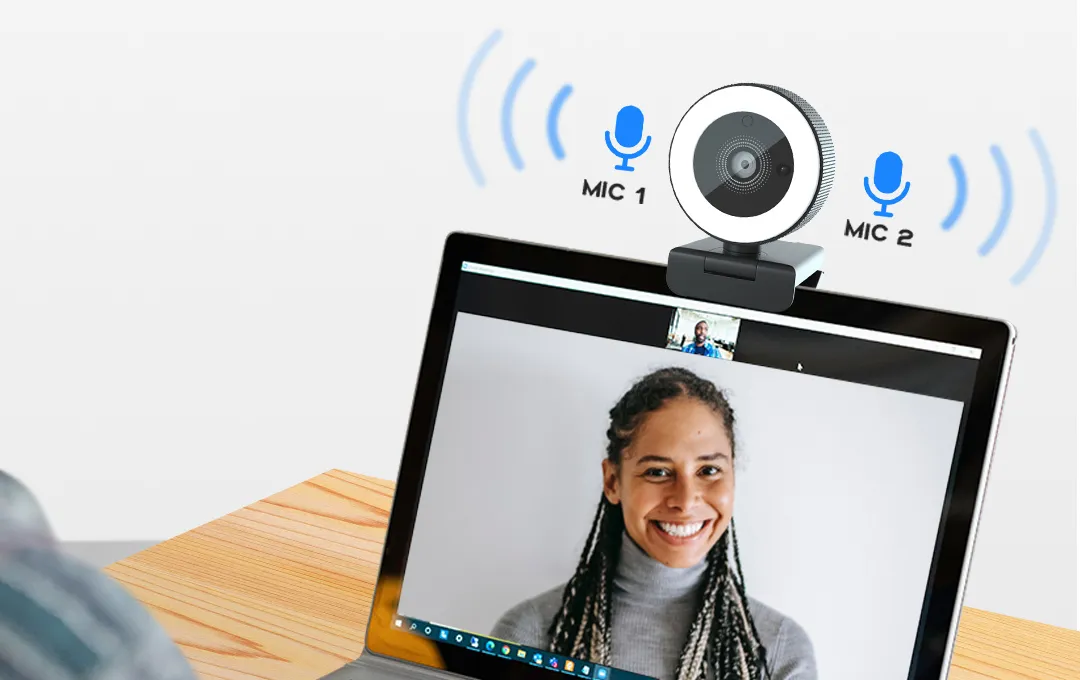 usb camera h200 with dual omnidirectional stereo digital microphones