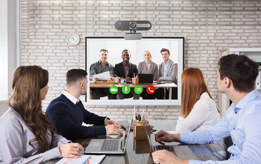 group video meeting with usb webcam h703b