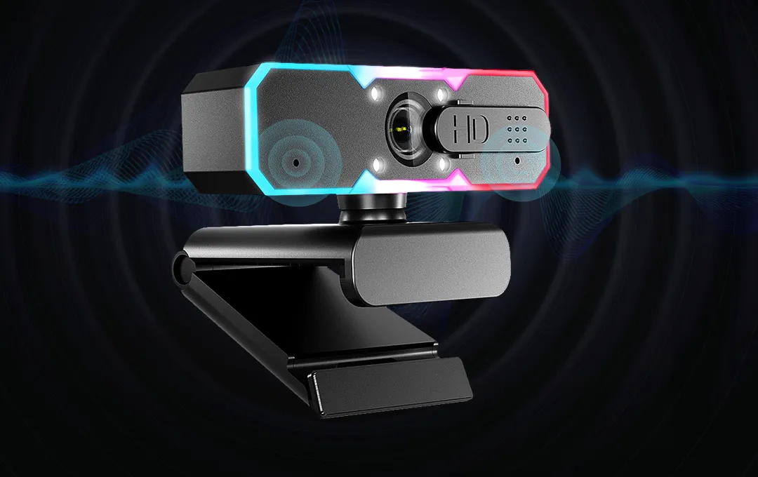 webcam h782 with dual omnidirectional digital stereo microphones